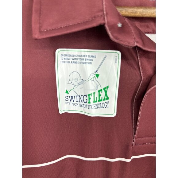 Izod  Golf Men's Stretch Short Sleeve Polo Shirt Size M - Picture 3 of 10